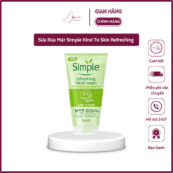 Sữa Rửa Mặt Simple Kind To Skin Refreshing 150ml - SRMS150