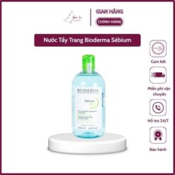 Nước Tẩy Trang Cho Da Dầu & Hỗn Hợp Bioderma Sébium H2O 500ml – NTTBD500