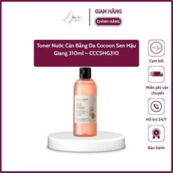 Toner Nước Cân Bằng Da Cocoon Sen Hậu Giang 310ml – CCCSHG310